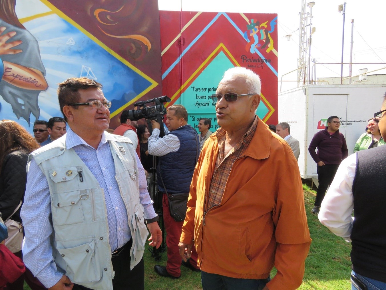 Foto de Guillermo S. Amador León y Jesús López Gaona