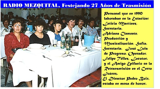 Radio Mezquital 27 aniversario