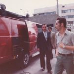 Fotografía del Arquitecto Guillermo Rossell de la Lama y los Licenciados Gerardo Duarte y Ernesto Gil Elourduy