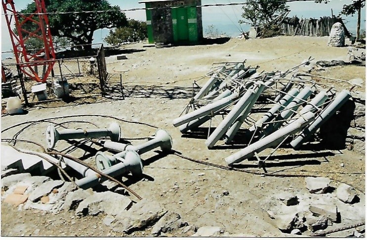 antenas telefunken y línea de transmisión