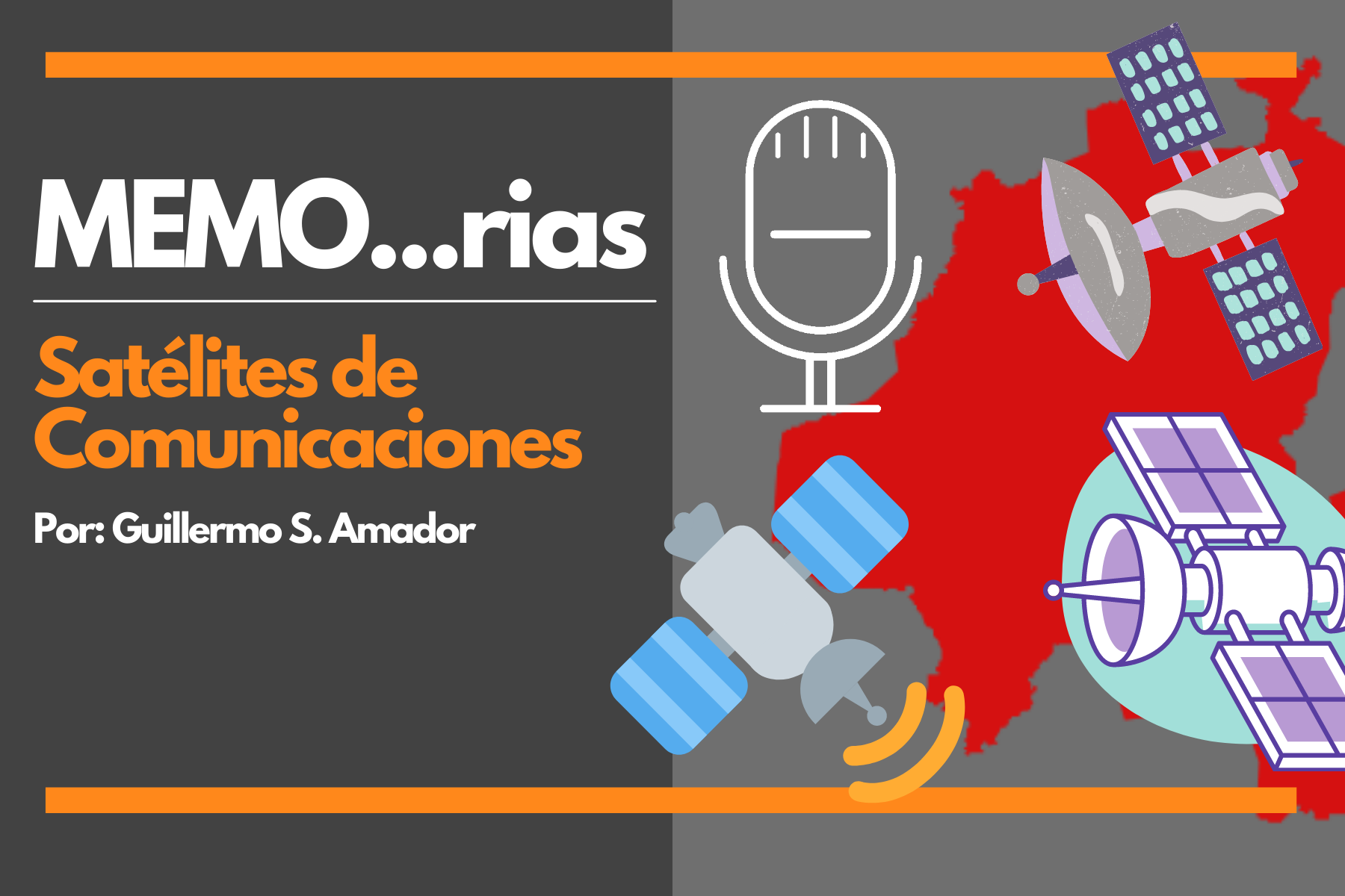 Ilustración reportaje Satélites de Comunicación