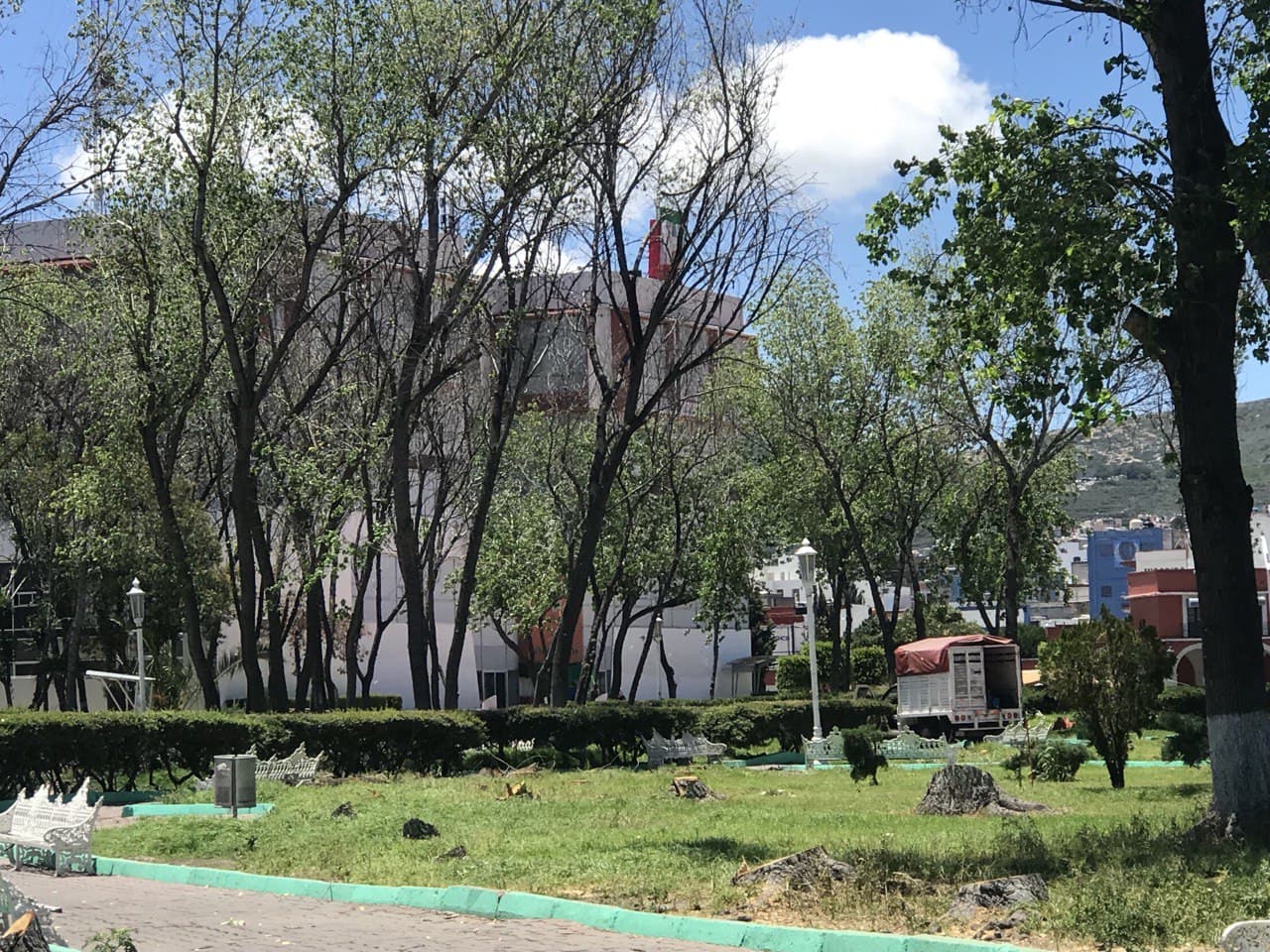 Jardín de Palacio de Gobierno Hidalgo