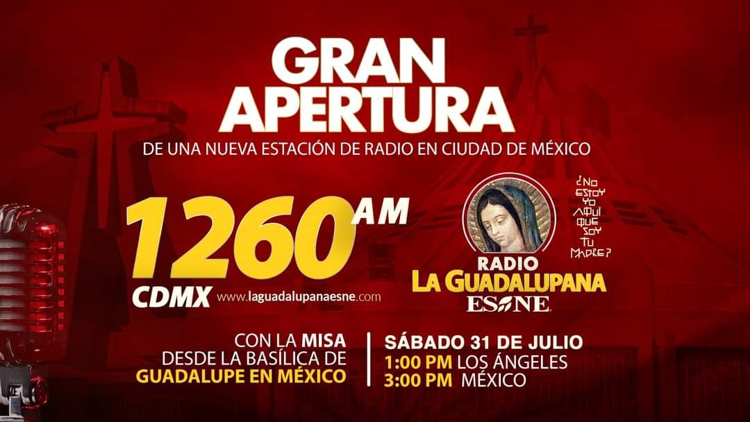 Cartel de Apertura de Estación de Radio