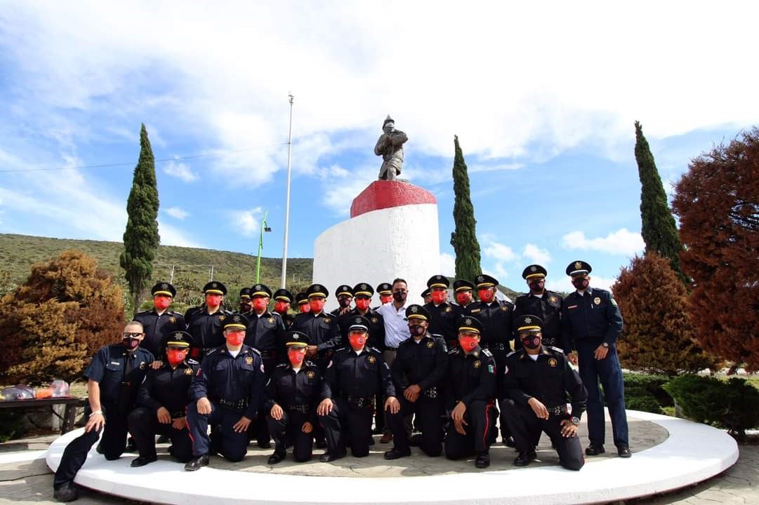 Monumento al Bombero, Pachuca, Hidalgo