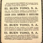 2 El Buen Tono S.A. Cartel