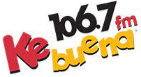 Ke Buena 106.7 fm Logo