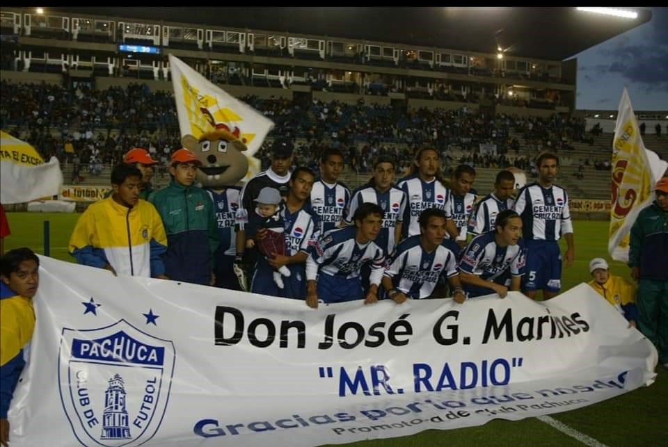 Homenaje Tuzos del Pachuca Mr. Radio