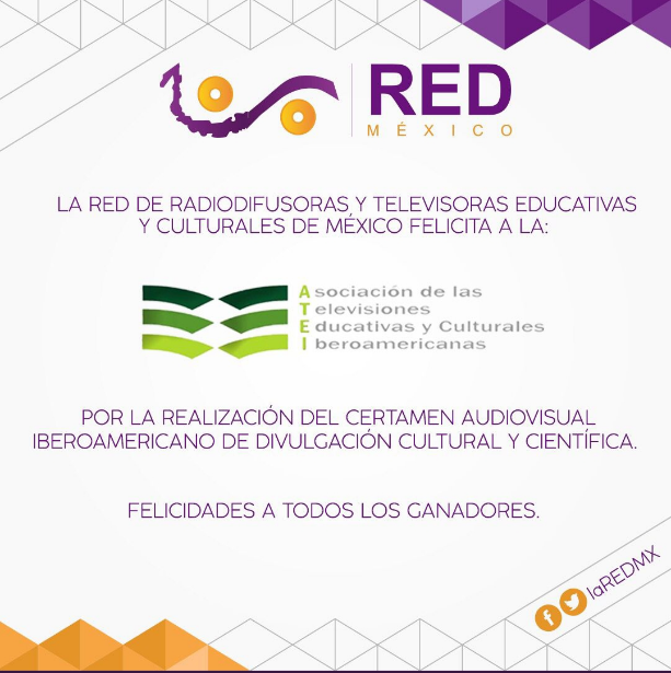 Red de Radiodifusoras y Televisoras Educativas y Culturales de México Felicitación