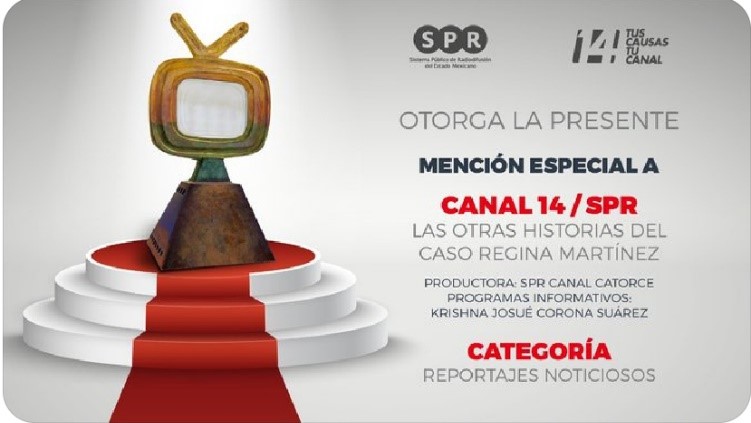 Mención especial Canal 14