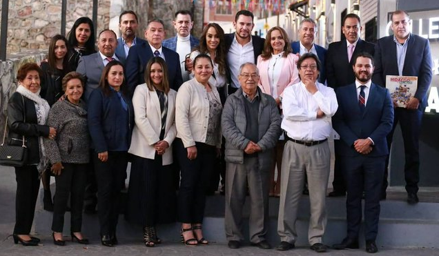 Mesa Directiva de la Cámara de la Radio y Televisión Delegación Hidalgo