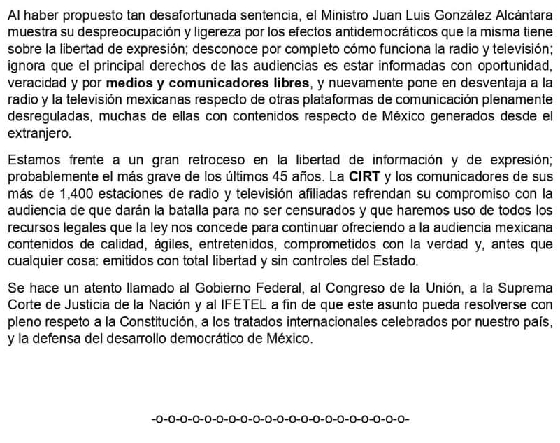 Comunicado de Medios 2