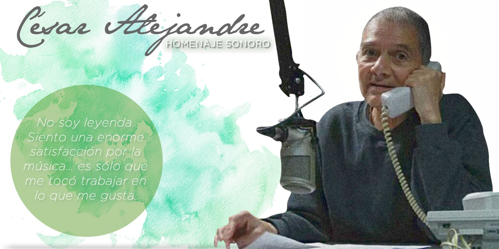 César Alejandre Homenaje