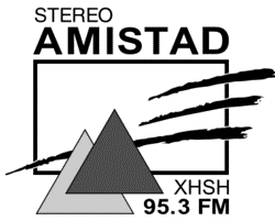 Logo de estéreo amistad