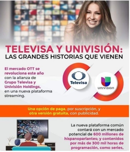 ALIANZA ENTRE TELEVISA Y UNIVISION.