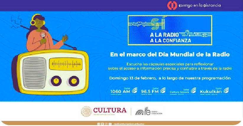 Día mundial de la Radio Secretaría de Cultura