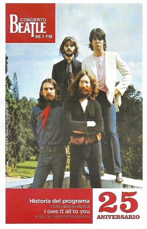 25 aniversario Concierto Beatle