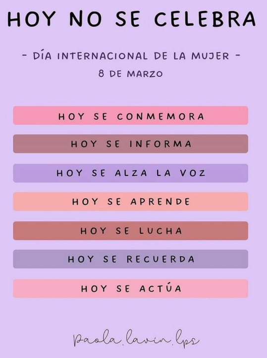 8 de marzo