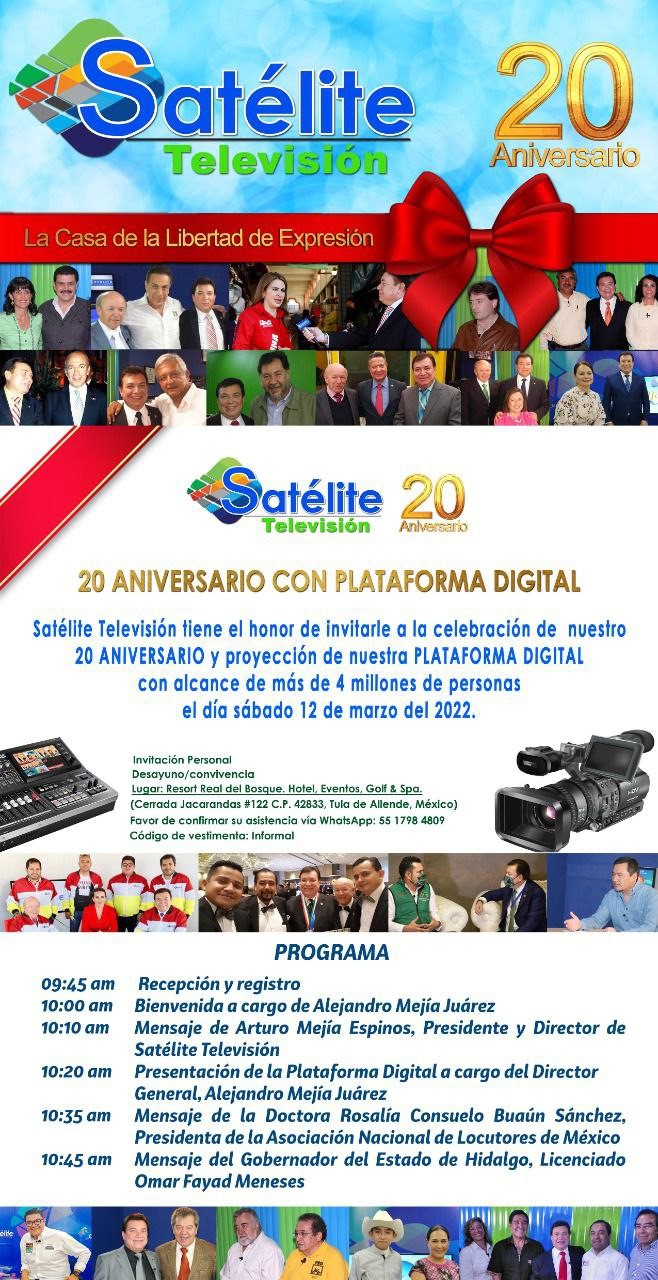 Satélite Televisión 20 aniversario