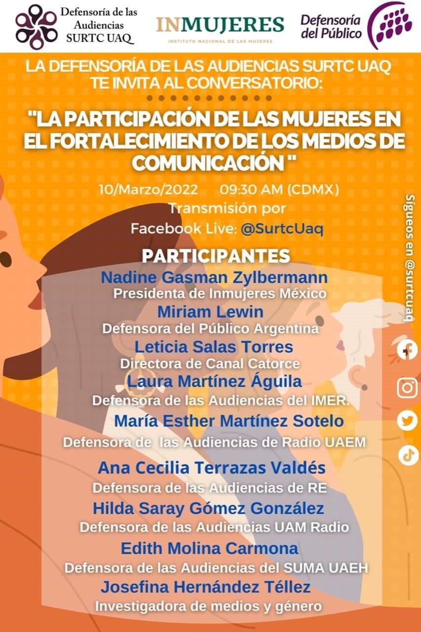 Participación de las Mujeres en el Fortalecimiento de los Medios de Comunicación