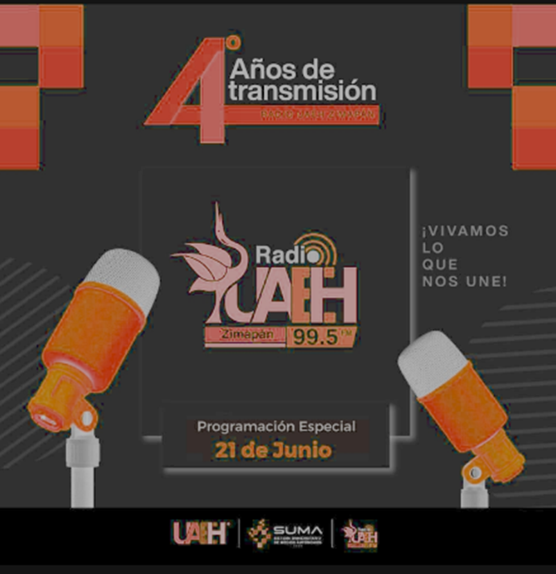 4 años de transmisión de Radio UAEH