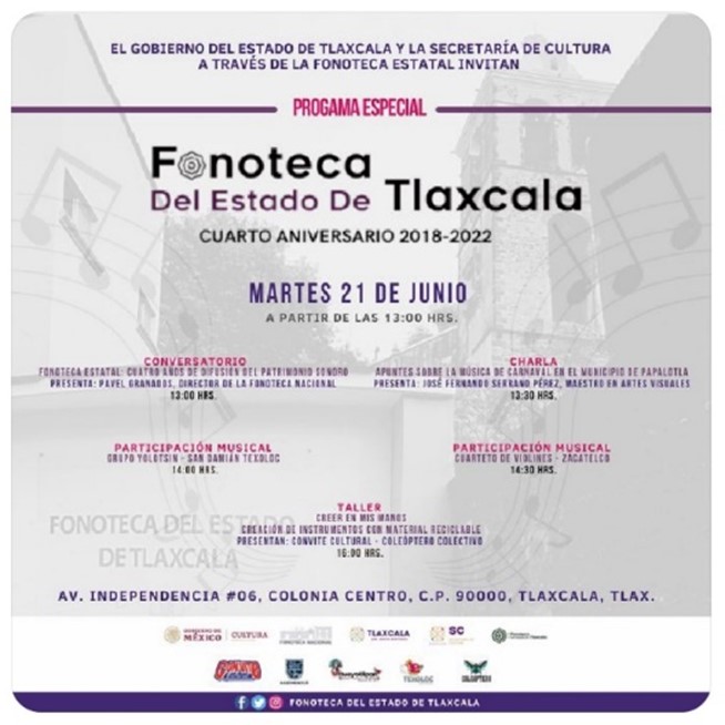 Fonoteca del estado de Tlaxcala