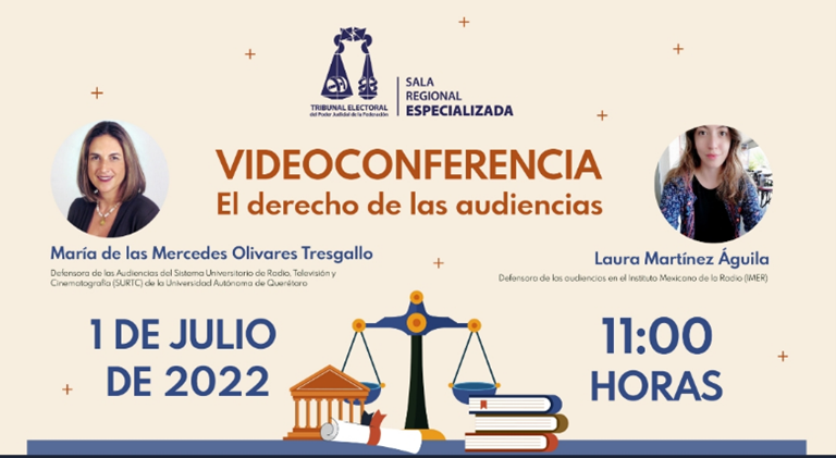 Derecho de las audiencias Sala Regional