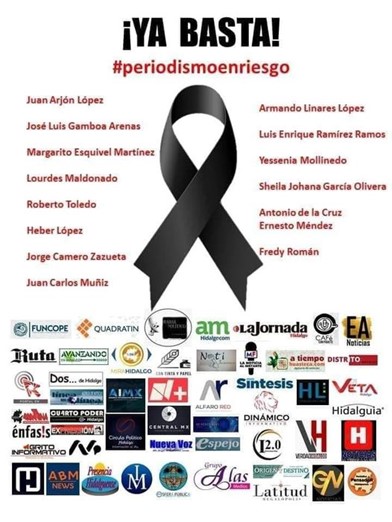 #periodismoenriesgo