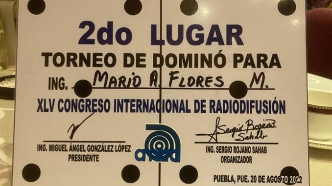 Torneo de Dominó XLV Congreso Internacional de Radiodifusión