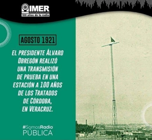 101 años de la primera transmisión oficial de Radio en México