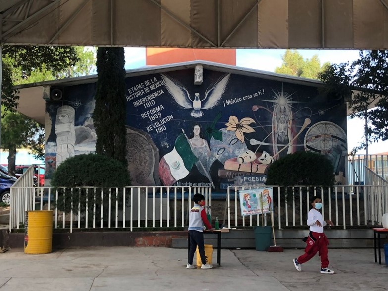 Mural Escuela Rafael N. Santacruz Morales