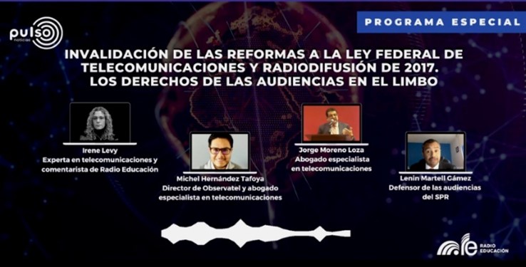 Invalidación de las Reformas a la Ley Federal de Telecomunicaciones y Radiodifusión de 2017