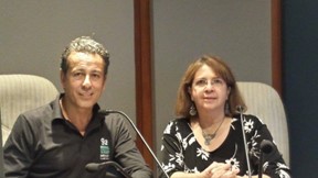 José Ángel Domínguez y Graciela Ramírez