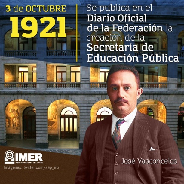 Creación de la SEP Efeméride