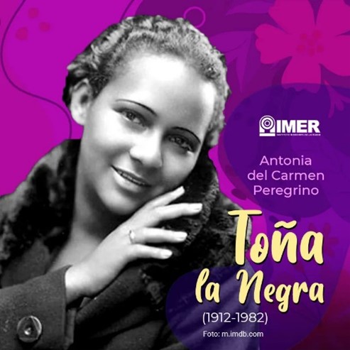 Cartel de Toña la Negra