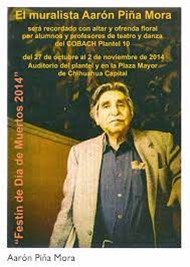 Cartel de Aarón Piña Mora