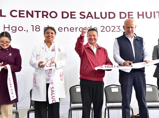 Julio Menchaca inaugura Centro de Salud en Huitzila Julio Menchaca inaugura Centro de Salud en Huitzila
