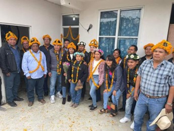 Inauguración de XHSCIO-FM Ahuatl A.C.