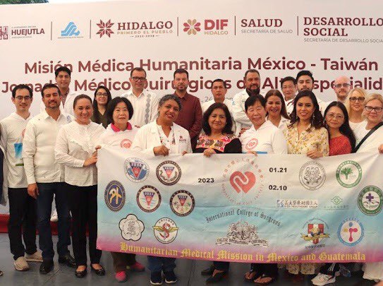 Misión Médica Humanitaria México Taiwán