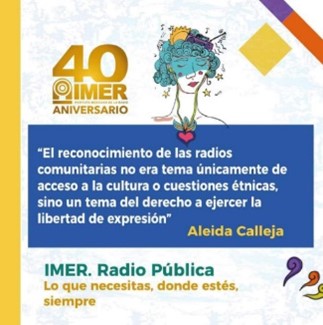 40 años IMER