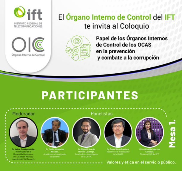 Órgnao de Control IFT