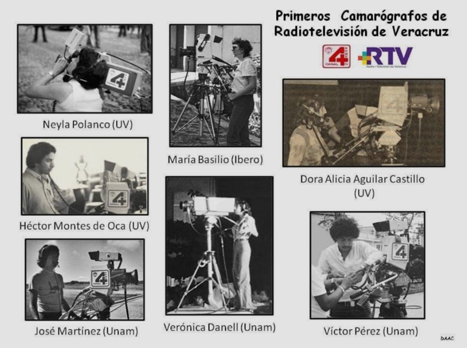 Primeros Camarógrafos de Radiotelevisión de Veracruz