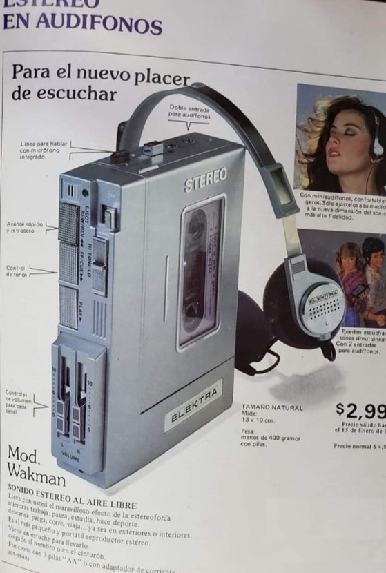Stereo Walkman 70s