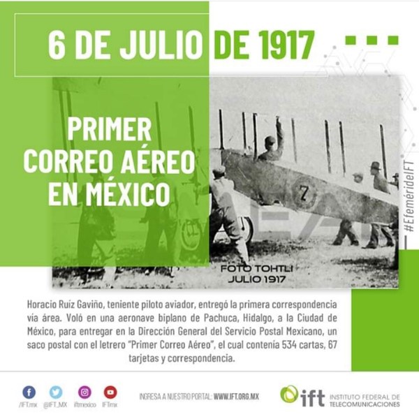 Primer Correo Aéreo de México