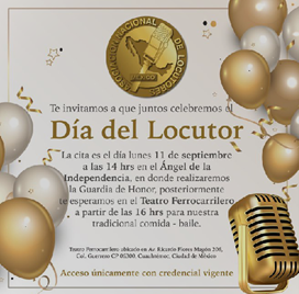 Día del Locutor Asociación Nacional de Locutores de México A.C.