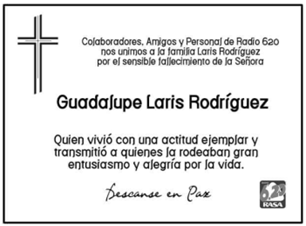 Guadalupe Laris Rodríguez