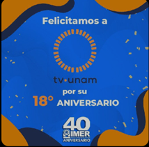 18 aniversario de TV UNAM