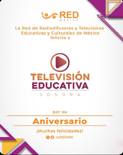 Televisión Educativa Sonora Aniversario