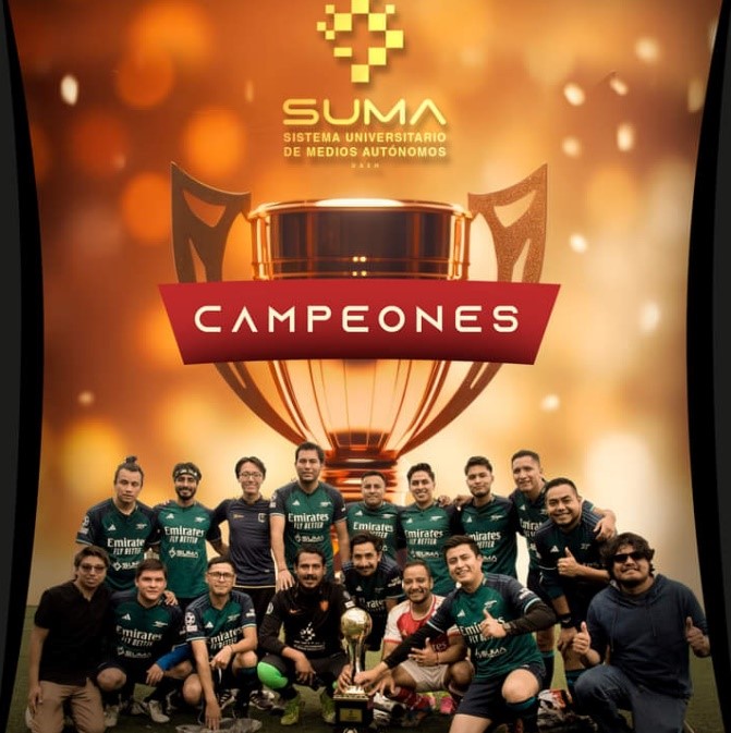 Campeones Sistema de Medios Audiovisuales (SUMA) Torneo Medios de Comunicación