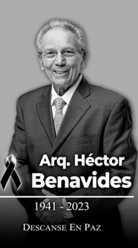 Esquela Arq. Héctor Benavides
