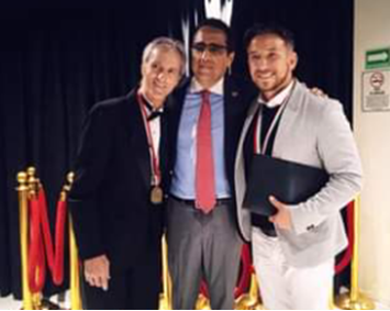 Christopher Smith, Heriberto Vázquez Muñóz y Jesús Álvaro Álvarez